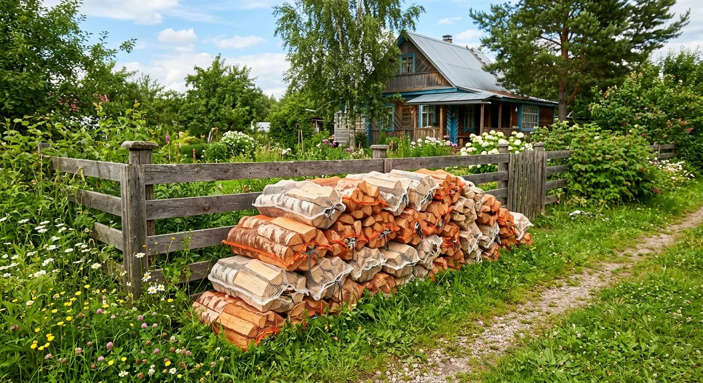 Дрова для дачи в Лобне